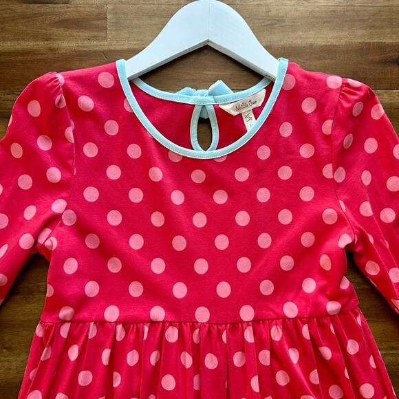 NEW Matilda Jane Red Polka Dot Wonderment The One That I Want Knit Dress Teen 12 - Picture 4 of 8